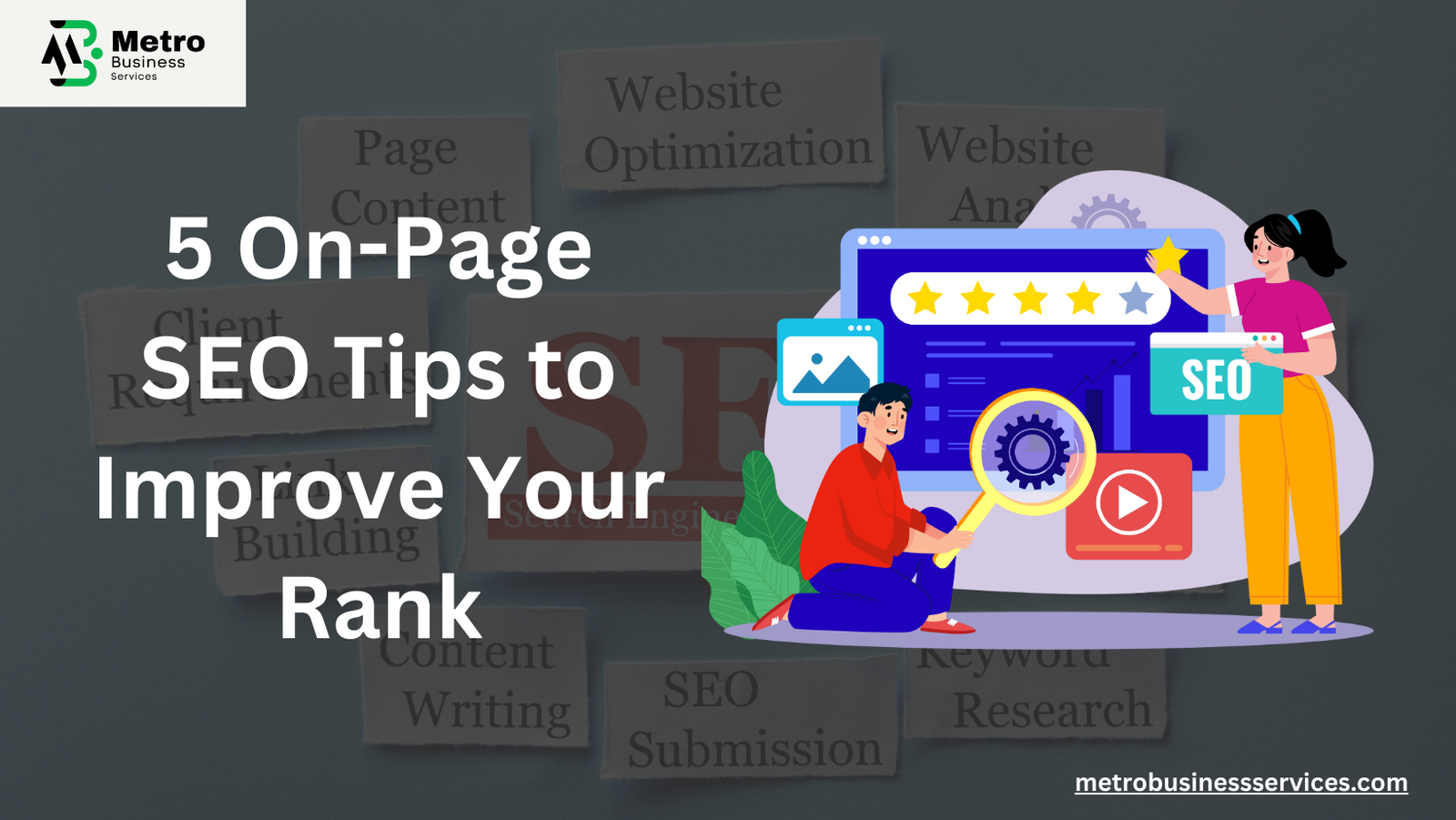 5 On-Page SEO Tips to Improve Your Rank